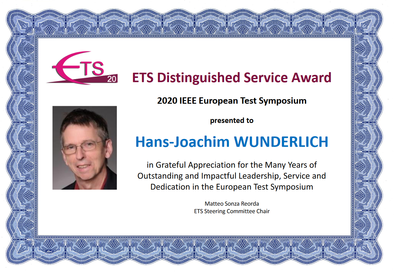 ETS Distinguished Service Award ETS Distinguished Service Award